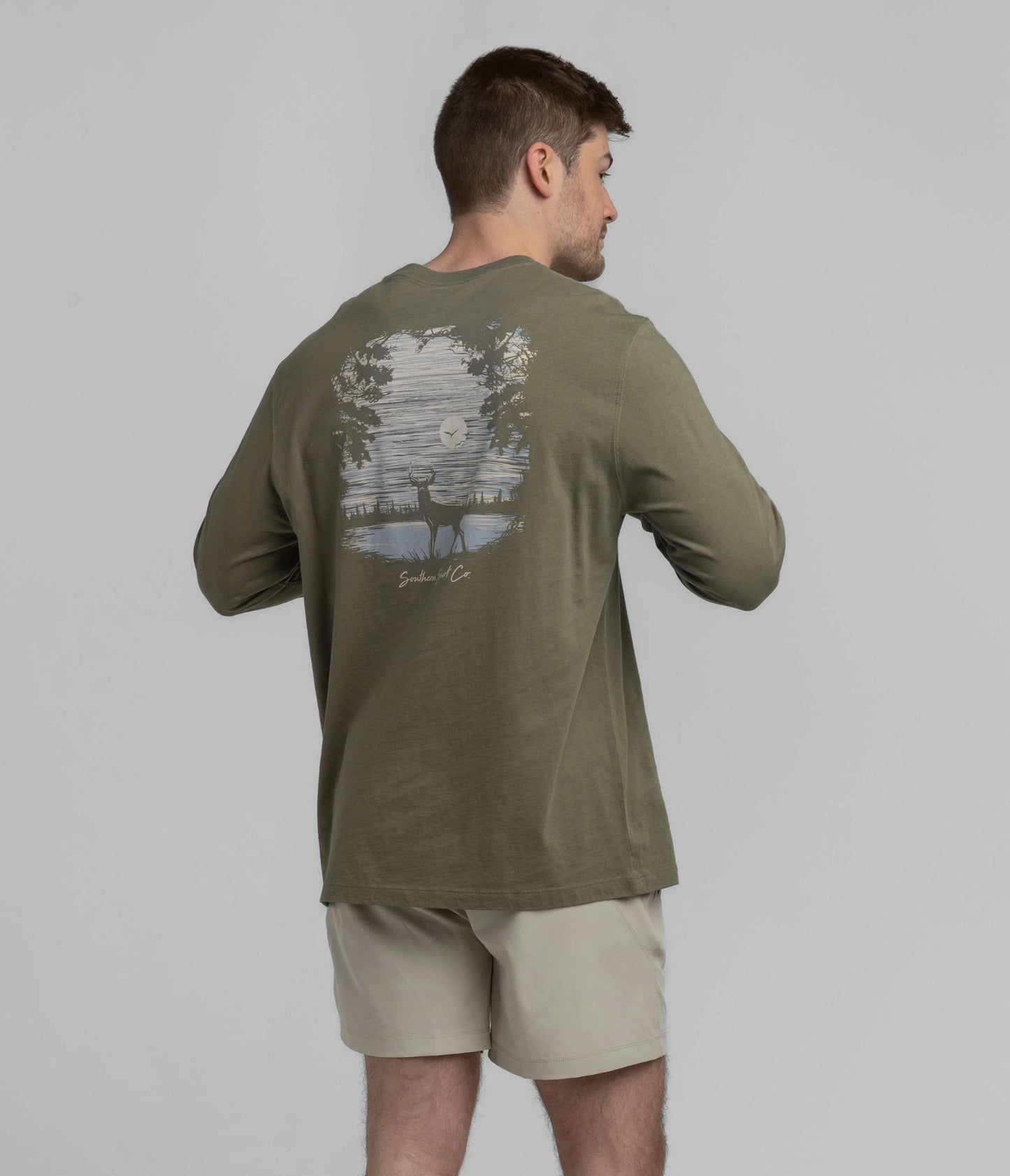 MENS HUNTERS HAVEN LONG SLEEVE TEE