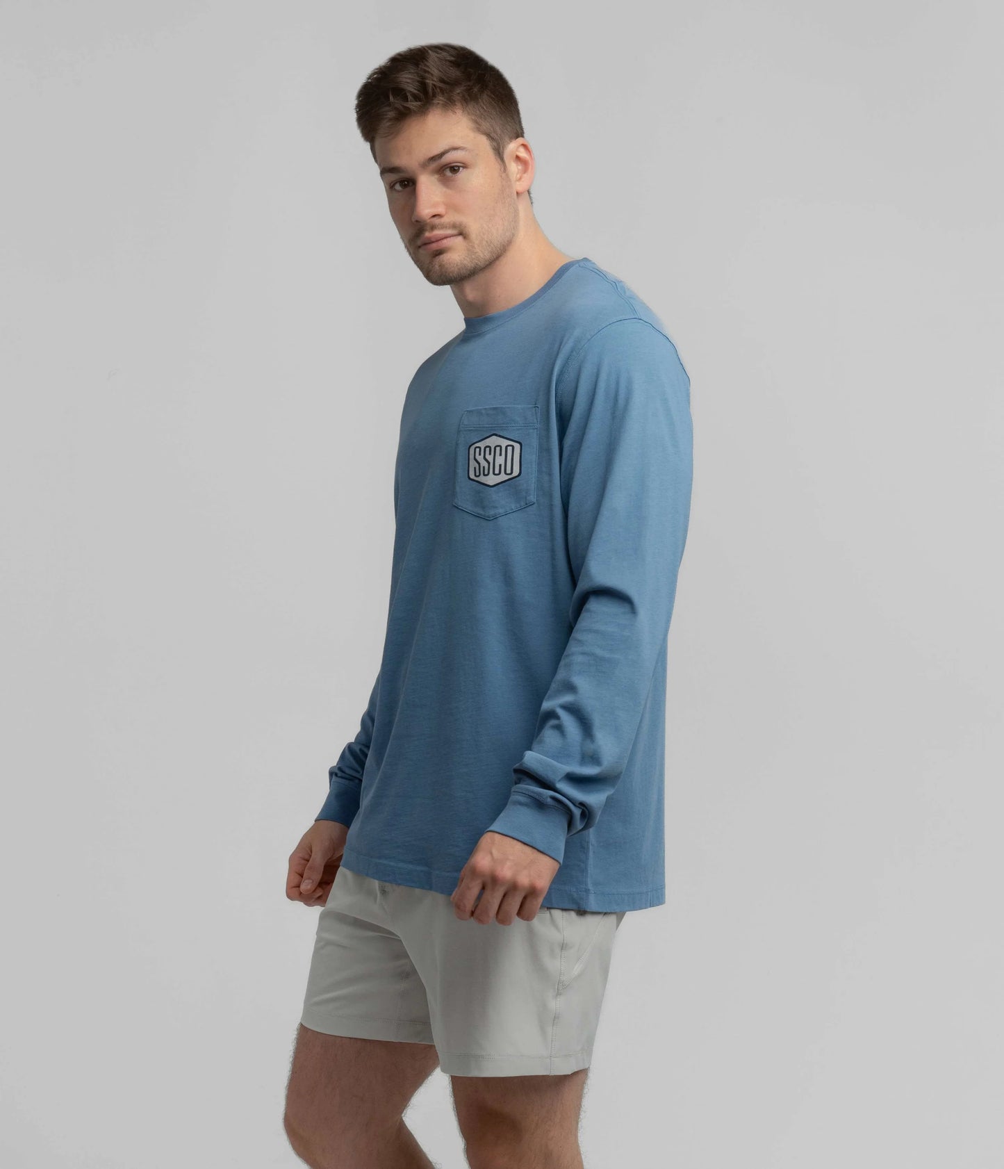 MENS VINTAGE VOYAGER LONG SLEEVE TEE
