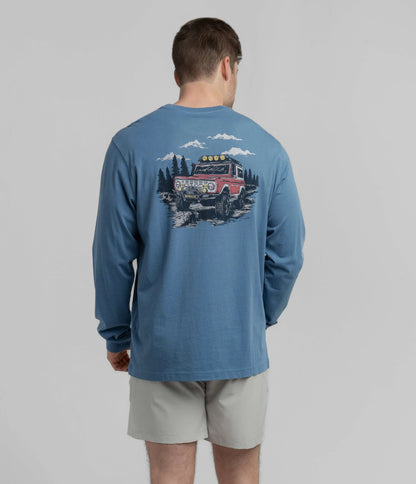MENS VINTAGE VOYAGER LONG SLEEVE TEE