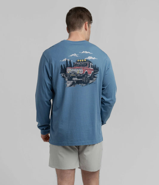 MENS VINTAGE VOYAGER LONG SLEEVE TEE