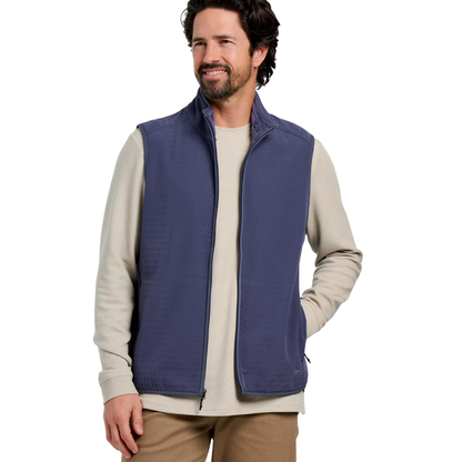 MENS GRIDLOCK FLEECE VEST