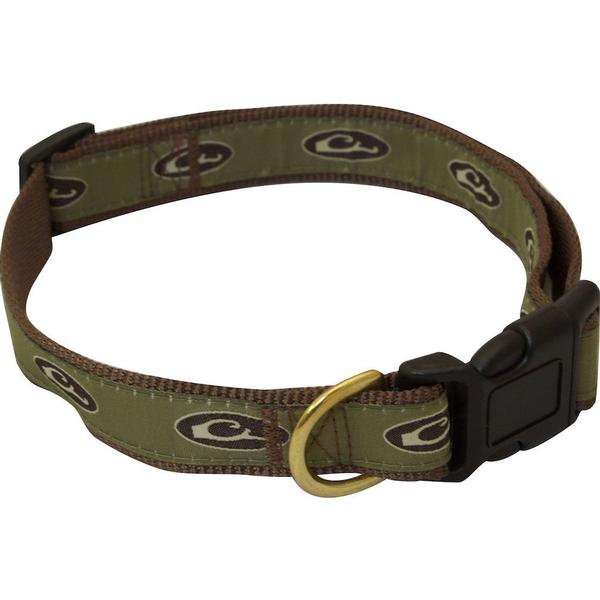 Drake Waterfowl Adjustable Dog Collar - Brown
