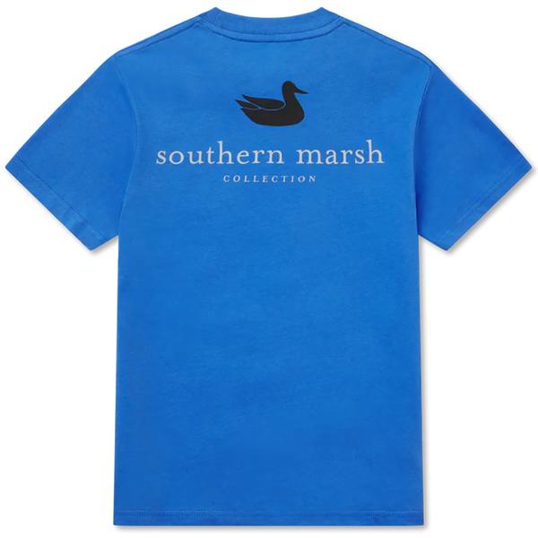 YOUTH AUTHENTIC TEE FRENCHBLUE