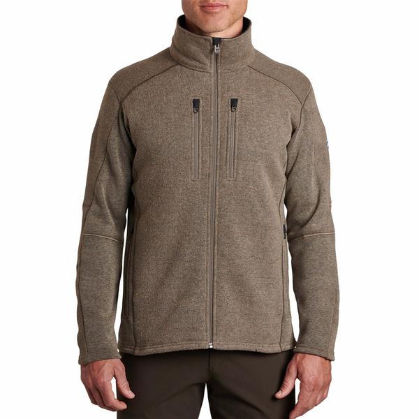 INTERCEPTR FULL ZIP OATMEAL