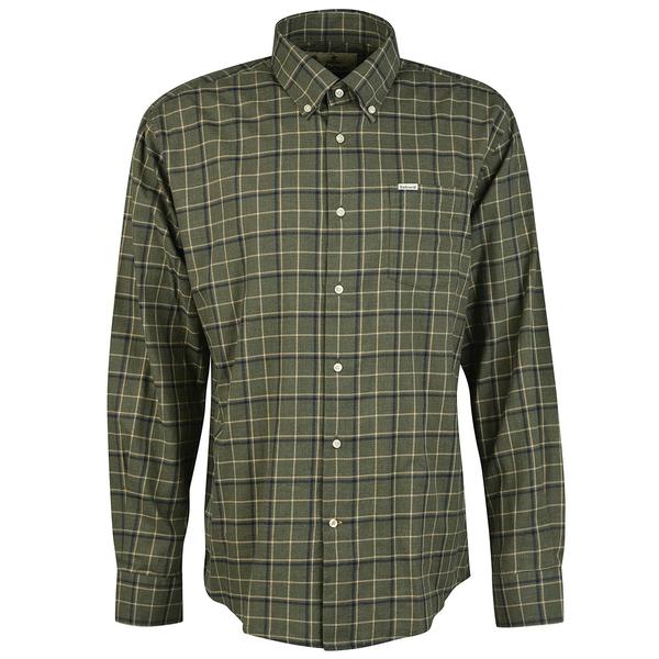 PELTON REGULAR FIT SHIRT OL51/OLIVE