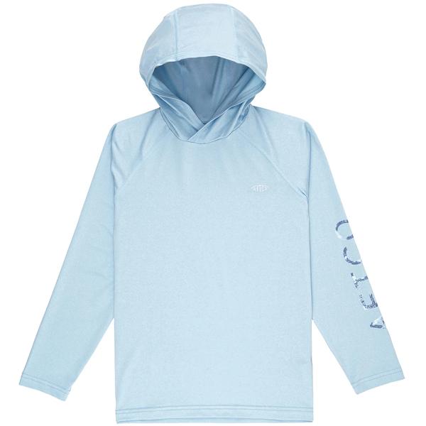 BOYS SAMURAI 2 PERFORMANCE HOODIE AIRYBLUEHEATHER