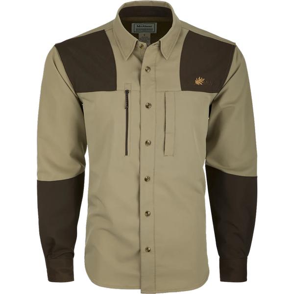 MST UPLAND TECH SHIRT KHB/KHAKI/BROWN