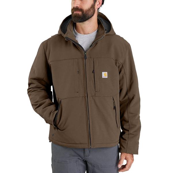 SUPER DUX RELAXED FIT INSULATED JACKET 205/COFFEE