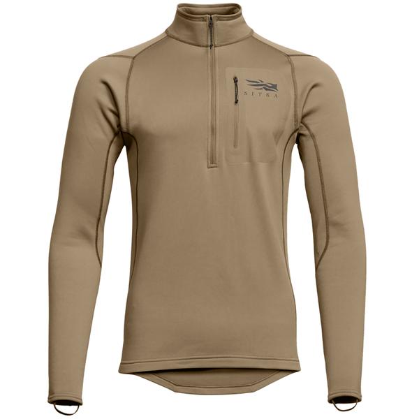 MEN'S CORE MID WEIGHT ZIP-T CY/COYOTE