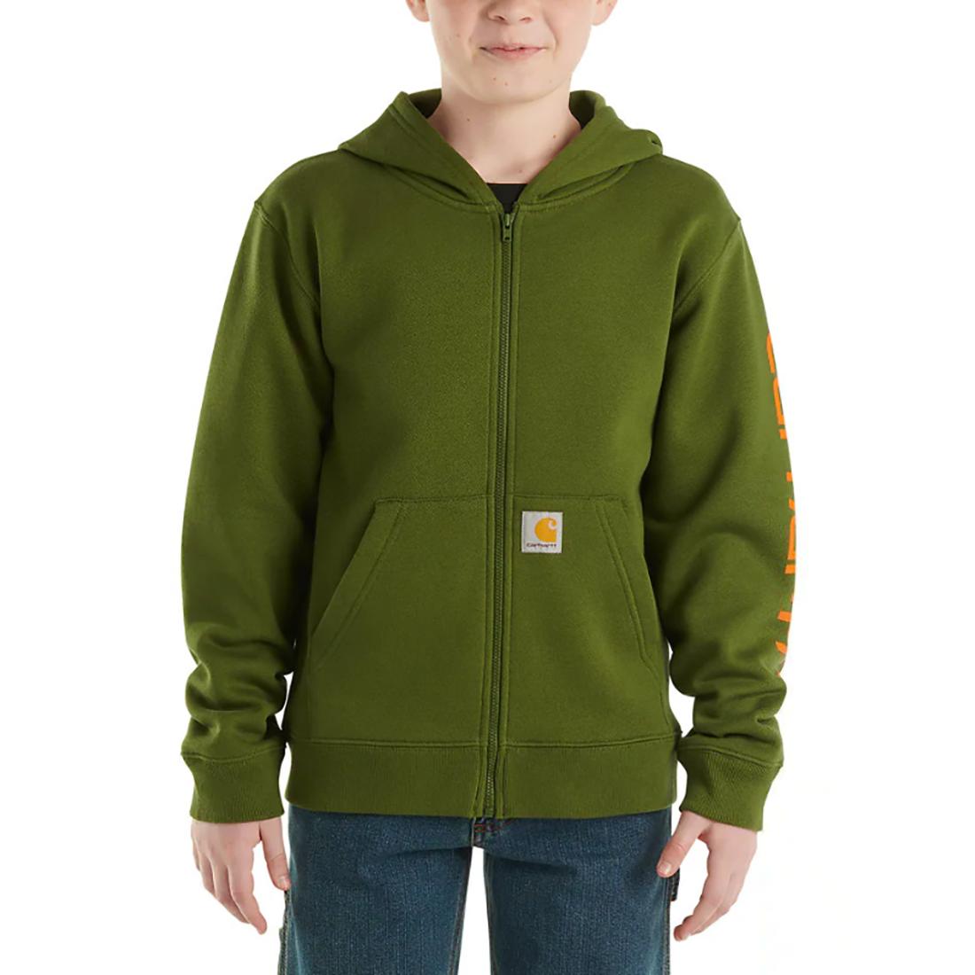 Carhartt discount jacket sweatshirt