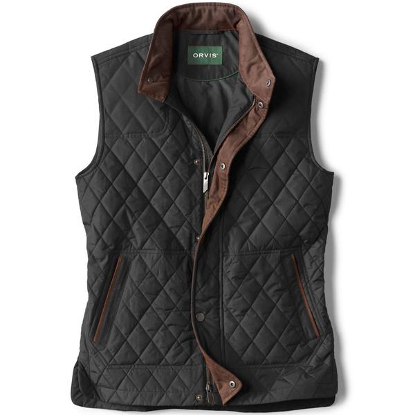 RT7 QUILTED VEST 10/BLACK