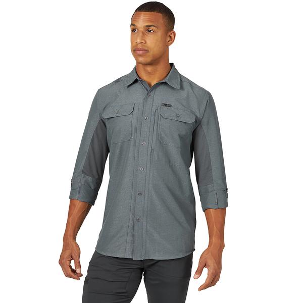 OUTDOOR MIX MATERIAL SHIRT TURBULENCE