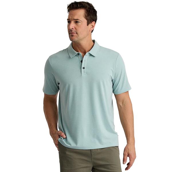 MEN`S BAMBOO FLEX POLO II 446/HTHROCEANMIST