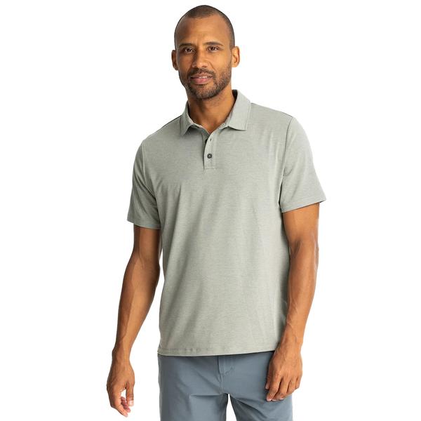 MEN`S BAMBOO FLEX POLO II 526/HTHRAGAVEGREEN