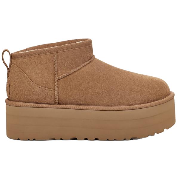 WOMEN'S CLASSIC ULTRA MINI PLATFORM CHESTNUT