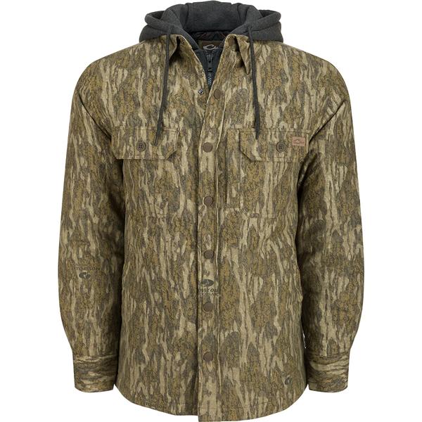 THE CAMPFIRE FLANNEL HOODIE 006/BOTTOMLAND