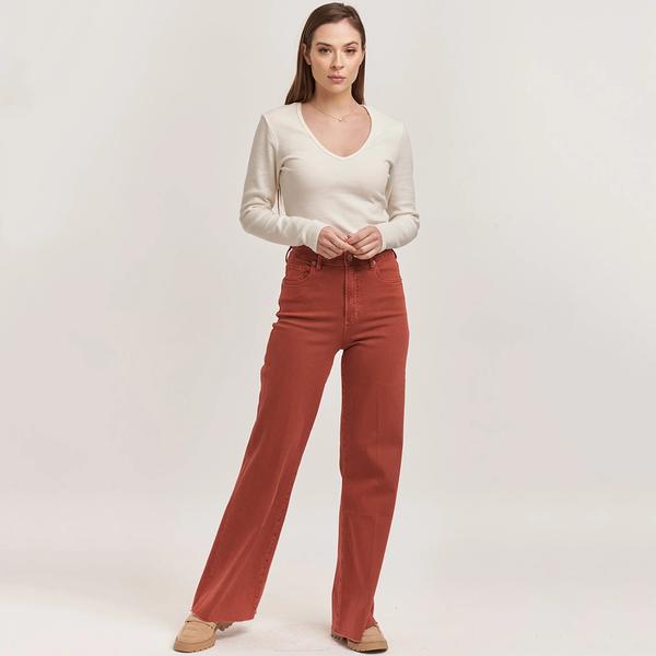  Fiona High Rise Wide Leg Jeans