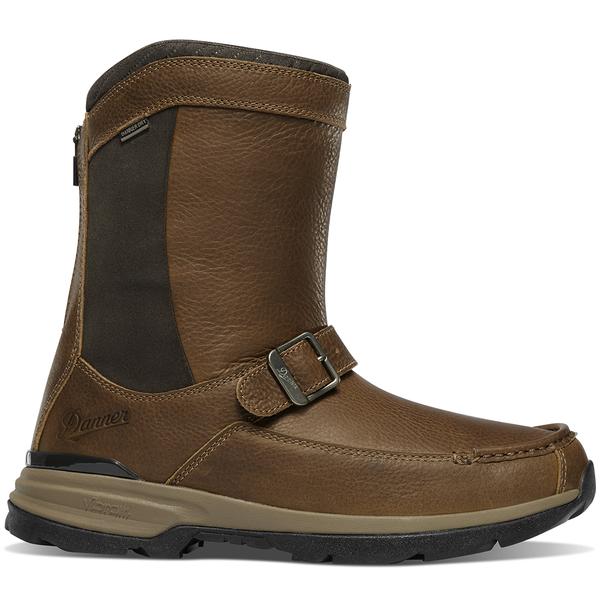 RECURVE REAR ZIP 10`` MOC-TOE LIGHTBROWN