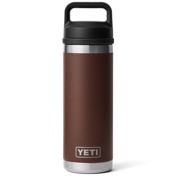  Rambler 18oz Bottle Chug Wetlands Brown