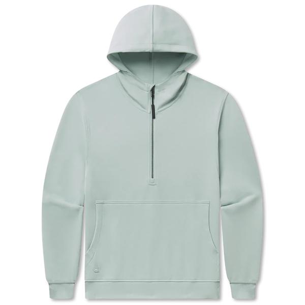 ANGIE ACTIVE HALF-ZIP HOODIE SFM/SEAFOAM