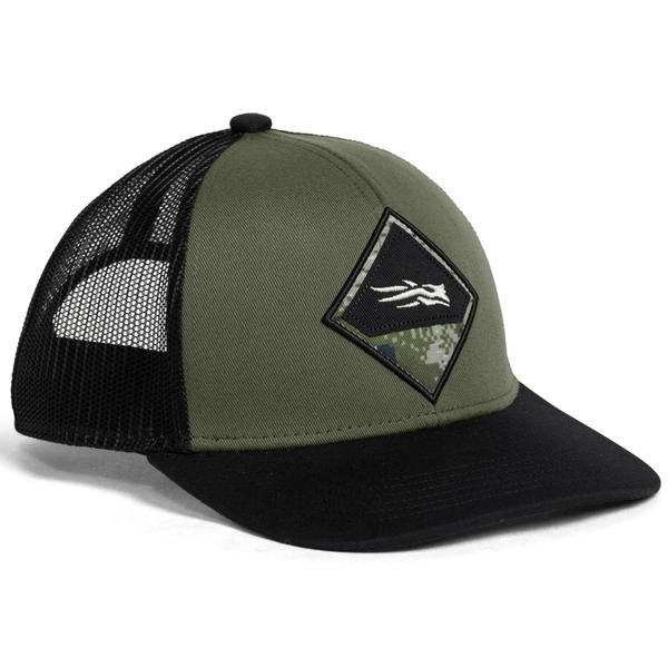 OPTIFADE BADGE MID PRO TRUCKER OLV/OLIVEGREEN