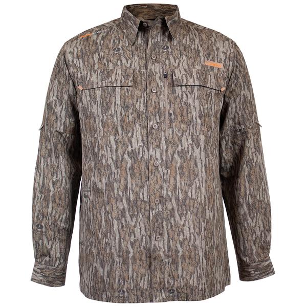 HATCHER PASS L/S CAMO GUIDE SHIRT 014/BOTTOMLAND