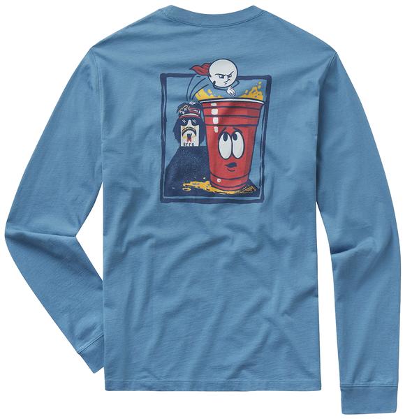 LAST CUP STANDING L/S TEE 1670/NAUTICALBLUE