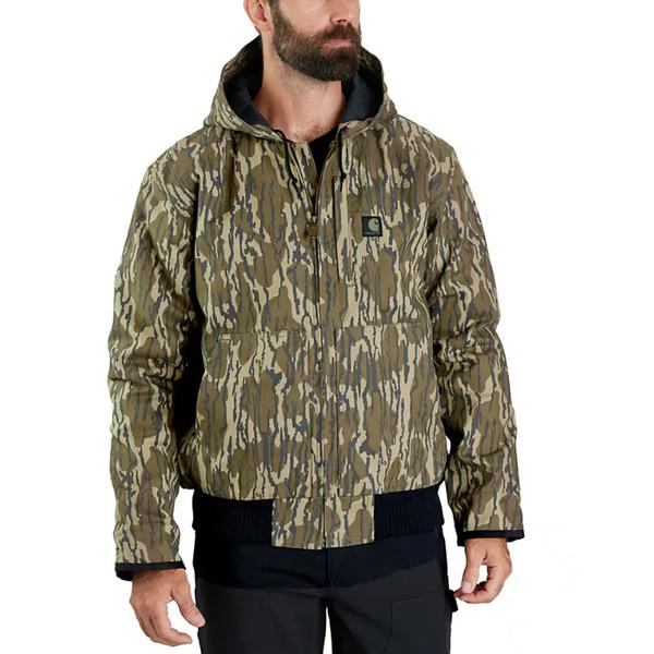 MEN'S RF DUCK Loose Fit Insulated  Camo Active JACKET G47/BOTTOMLAND