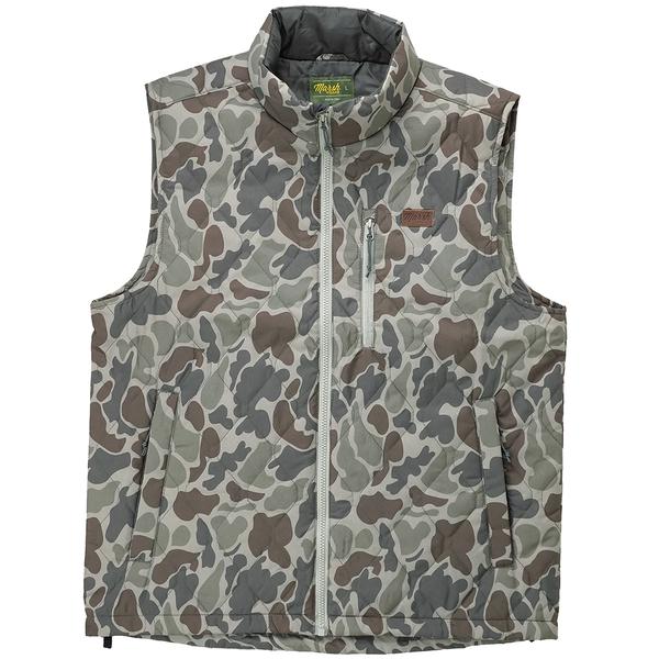 MEN`S BARNWELL PUFF VEST DGMC/DKGRNMALLCAMO