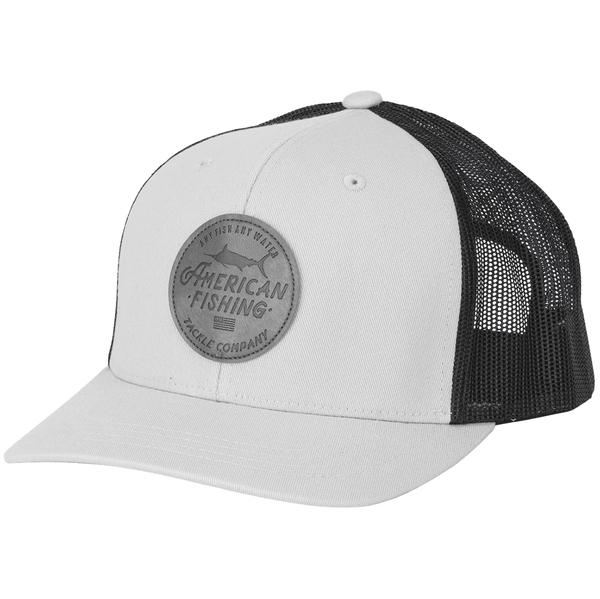 Lemonade Leather Trucker Hat SILVER