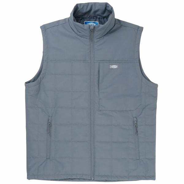 CROSSWIND PUFF VEST CHARCOAL