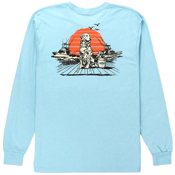 BUCKET L/S TEE MILKYBLUEHEATHER