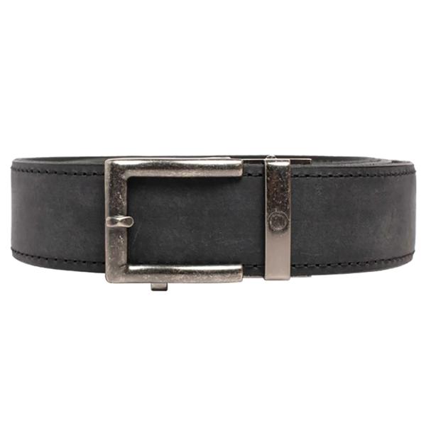  Crazy Horse Black Leather 1.5 `` Belt