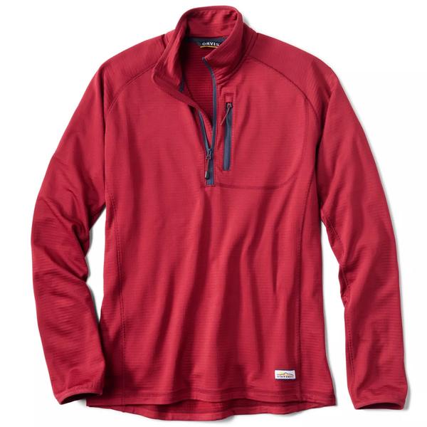 HORSESHOE HILLS 1/4 ZIP 29/CRIMSON