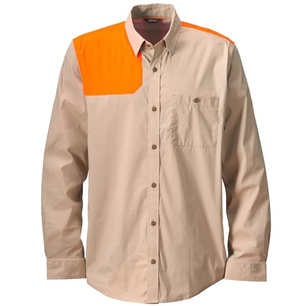 MEN'S FEATHERWEIGHT SHOOTING SHIRT L/S 42/SAND/BLAZE