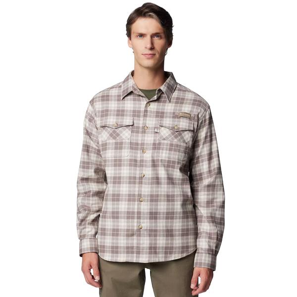 ROUGHTAIL STRETCH FLANNEL L/S 256/IRONOMBRE