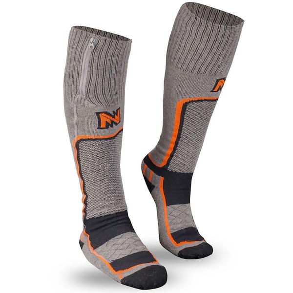 PREMIUM 2.0 MERINO HEATED SOCKS 3.7V DARKGREY