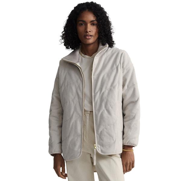 LIBBY PLUSH QUILT JACKET LIGHTSAND