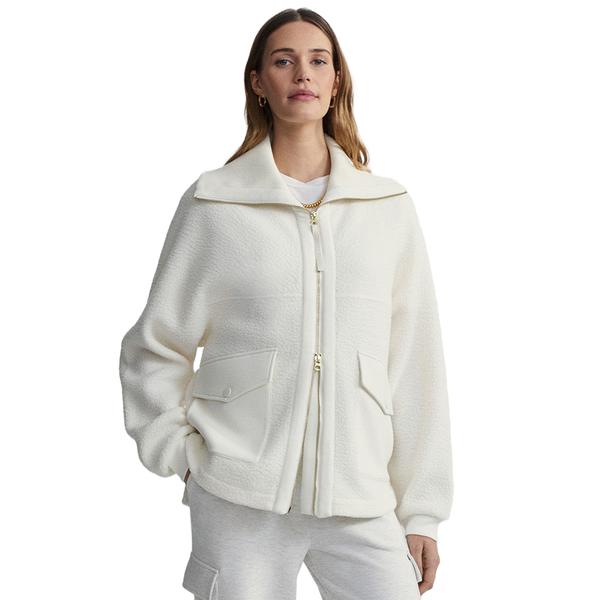 ELEANOR PATCH POCKET FLEECE