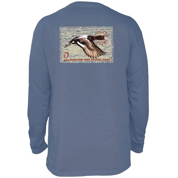 MEN`S DUCK STAMP L/S TEE