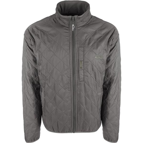 Delta Quilted Fleece Lined Jacket CHR/CHARCOAL