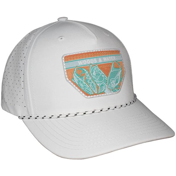 SALT SLAM RICHARDSON HAT 355/WHITE/BLACK