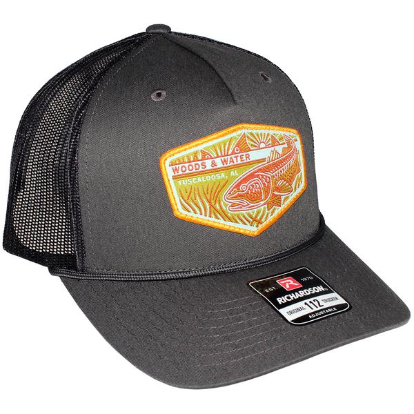 TAILING REDS RICHARDSON HAT 112/CHARCOAL