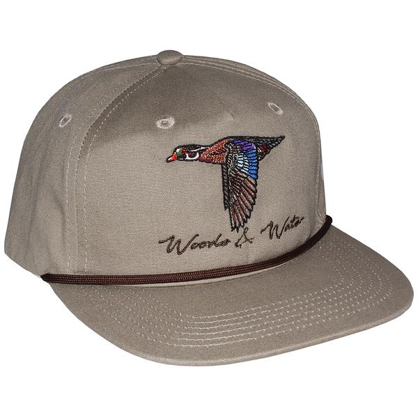 WOOD DUCK WNW GOAT ROPE HAT BOUDIN