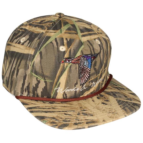 WOOD DUCK WNW GOAT ROPE HAT SHADOWGRASS