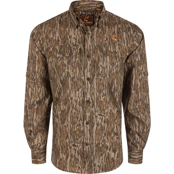 MEN`S WINGSHOOTER TREY L/S SHIRT 006/BOTTOMLAND