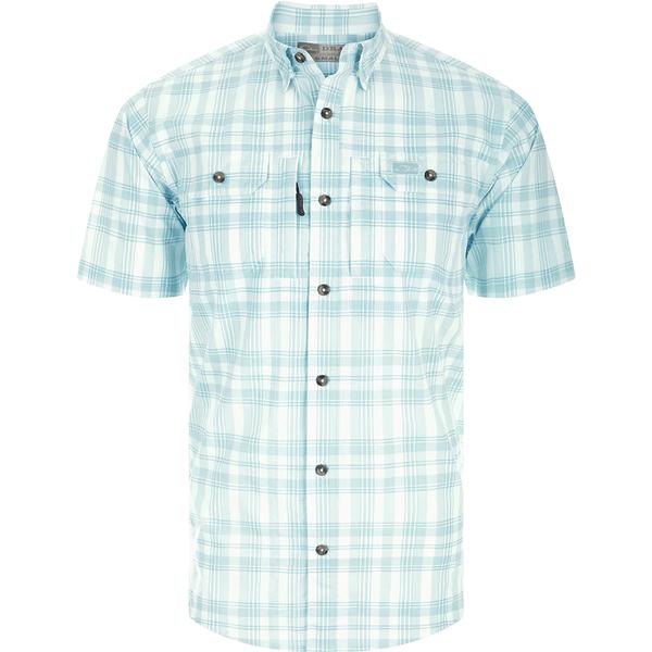 FRAT BD FADED PLAID S/S SHIRT BSE/BALTICSEA