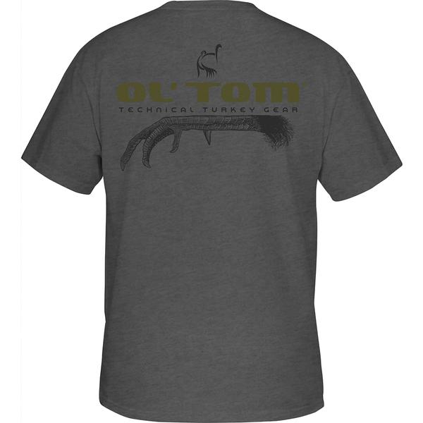 OL` TOM TALONS T-SHIRT GPH/GRAPHITEHEATHER