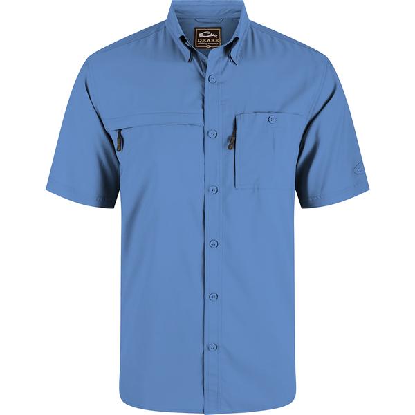 S/S 8-SHOT FLYWEIGHT SHIRT PVB/PROVENCEBLUE