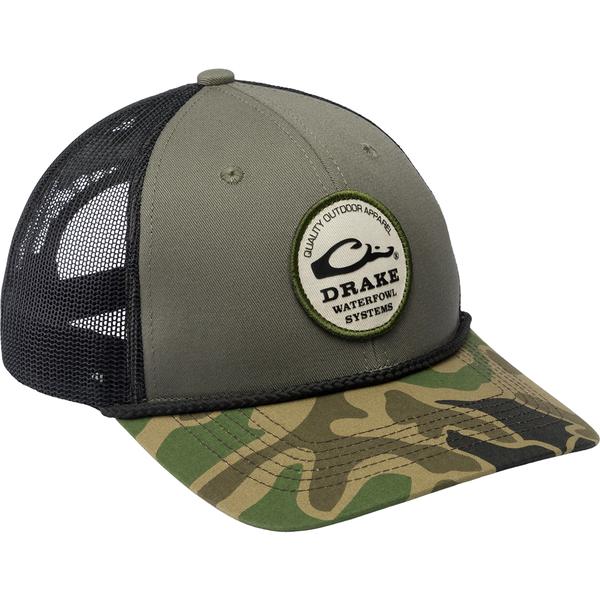 DRAKE CIRCLE BADGE BACK ROPE CAP